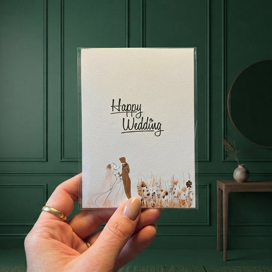 Happy Wedding Greeting Card