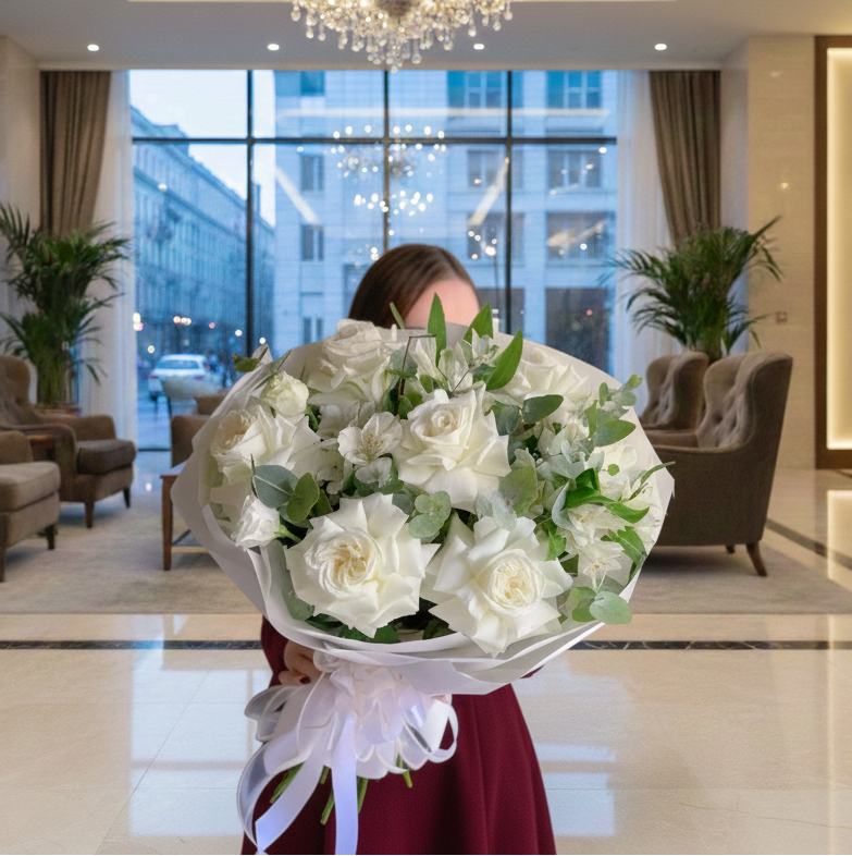 Pristine Serenity Bouquet