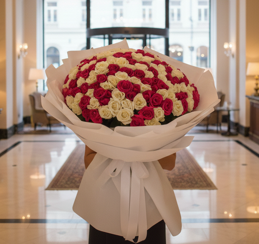 The Fuchsia Dream - 101 Roses
