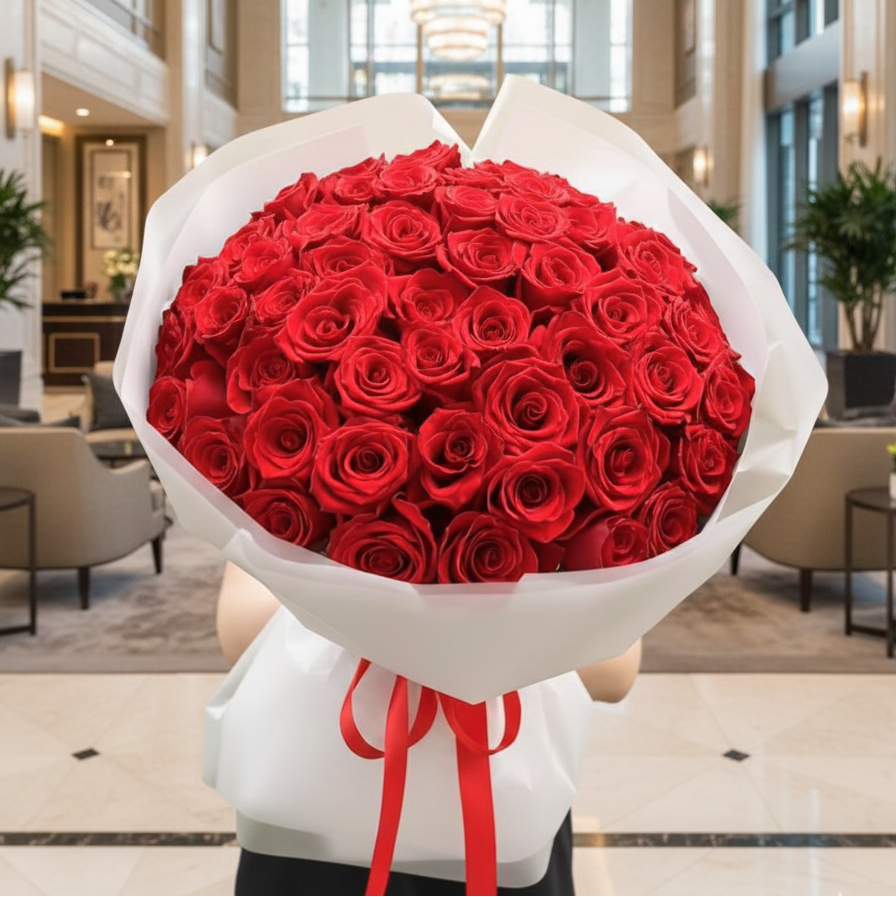 Pure Passion - 51 Red Roses