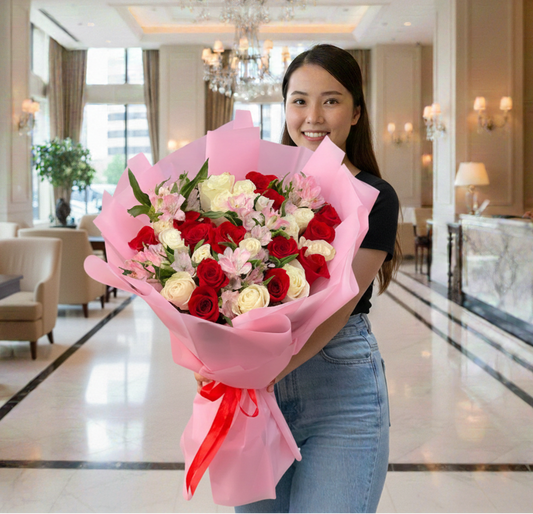 The Sweet Romance Bouquet