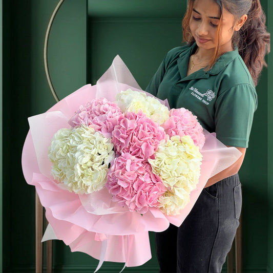 Fresh Hydrangeas Bouquet