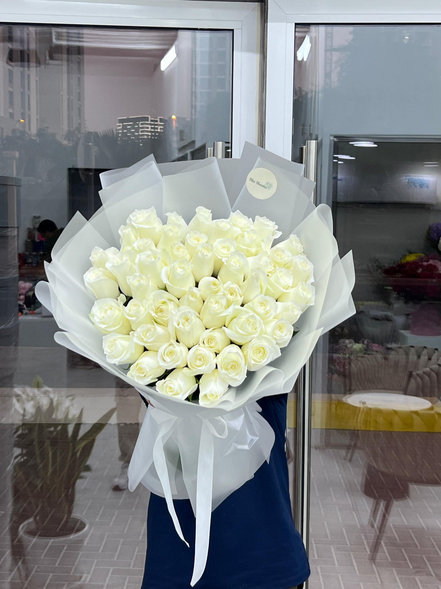 White Lux - 51 White Roses