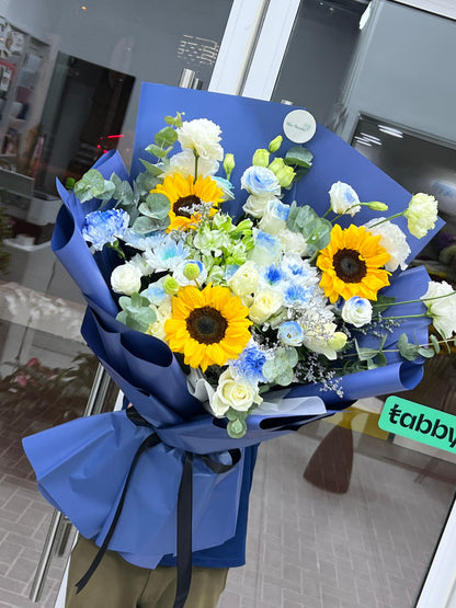 Seaside Sunflower Bouquet