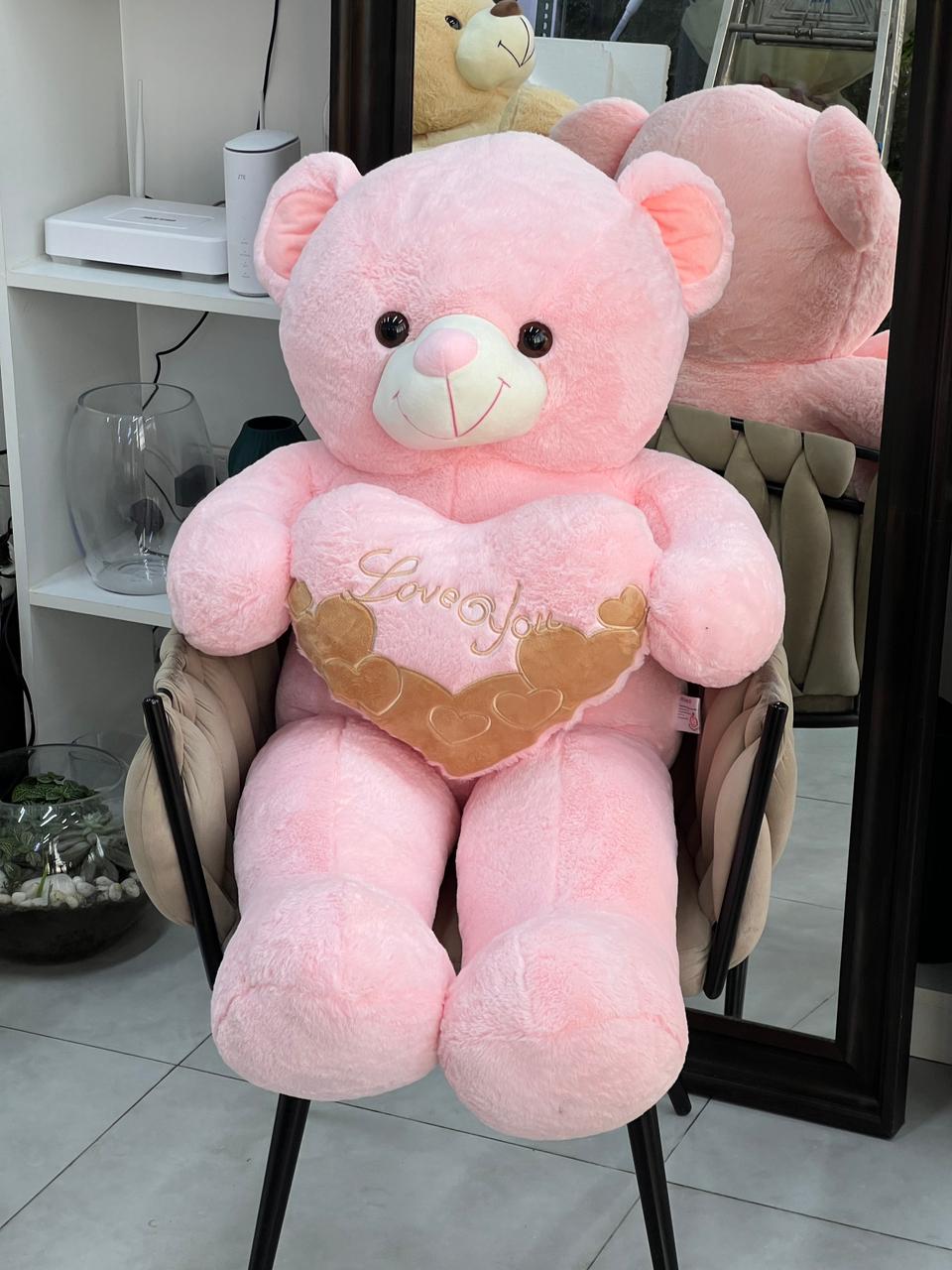 Pretty Pink Hug Giant Teddy – 135 cm