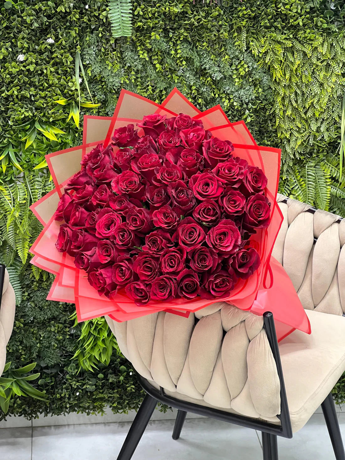 51 Fresh Red Love Bouquet